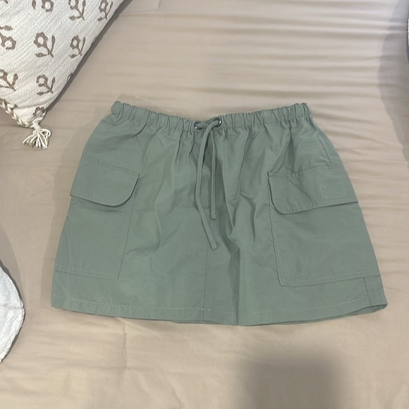 L.A. Hearts by Pacsun Women's Green Cargo Mini Skirt Size S Gorpcore Y2K - Picture 4 of 4